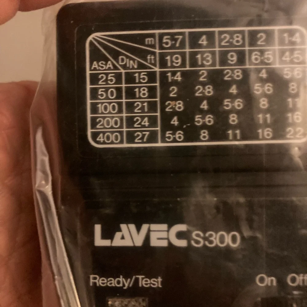 S300 Black Camera Flash